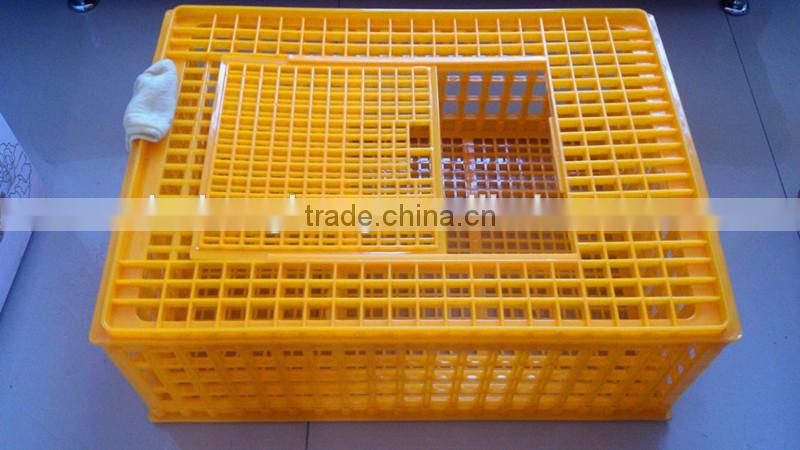 Agricultural plastic crates for chicken transportation ,live chicken transport crate basket /great quality cage