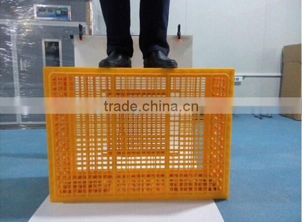 100% pure PE material folding live chicken cage to transport