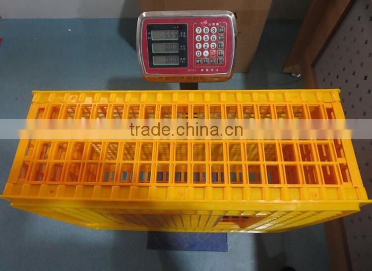 Agricultural plastic crates for chicken transportation ,live chicken transport crate basket /great quality cage