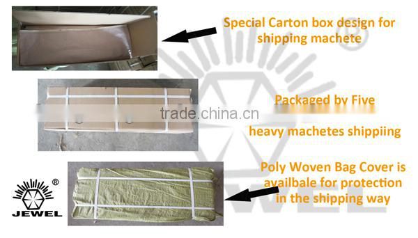 High quality 22 inch thin cane machete with wooden handle