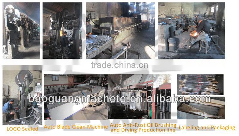 High quality farm tools /machete for sugarcane /corn /bush cutting with wooden handle