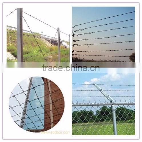 Alibaba China Trade Galvanized Razor Wire for sale/Barbed wire price per roll