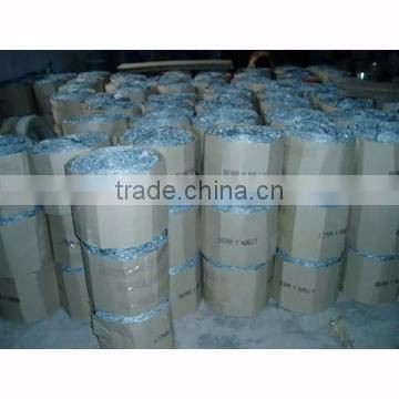 Alibaba china galvanized razor barbed wire/ Concertina wire coil