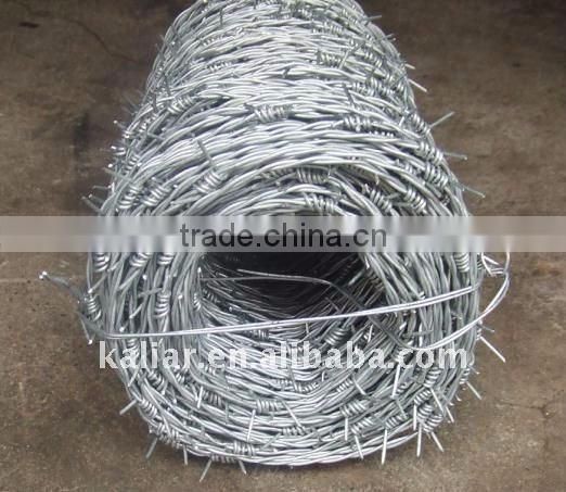 Alibaba China Trade Galvanized Razor Wire for sale/Barbed wire price per roll