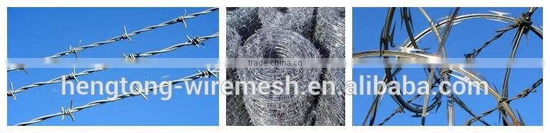 Alibaba express hot-dip galvanized barbed wire fencing prices Made In China