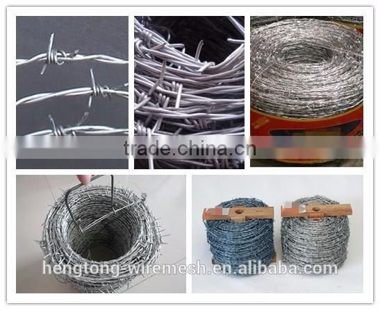 galvanized stainless steel wire/barbed wire