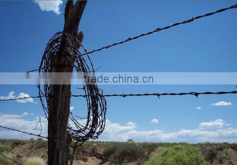 12# x 12# barbed wire