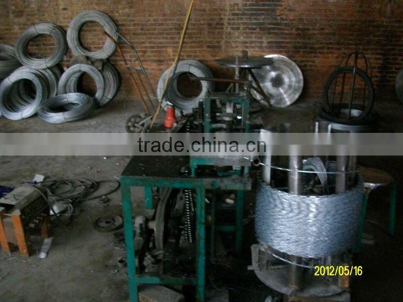 Cross type razor barbed wire-(Manufacturer&Exporter)-Huihuang factory