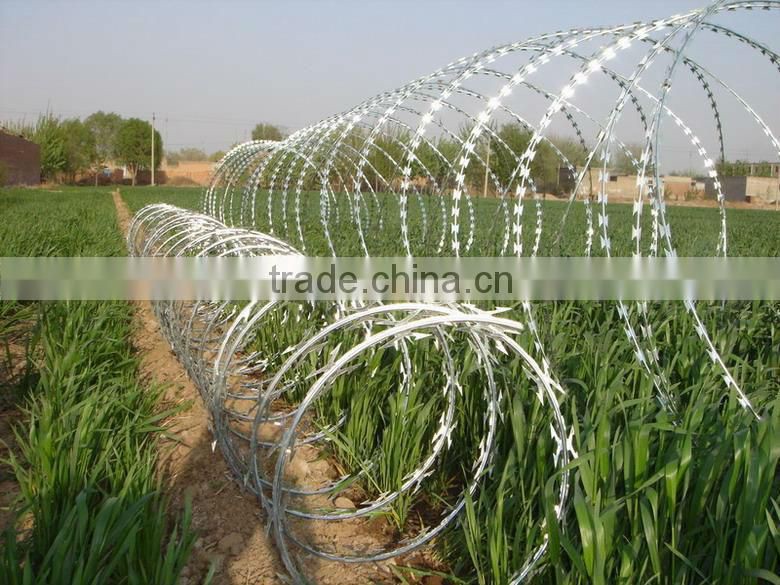 Razor Wire Mobile Security Barrier (Razor Wire)