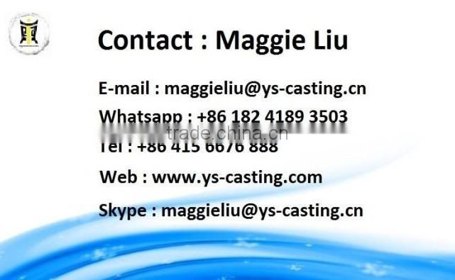 We are a foundry we can produce iron castings