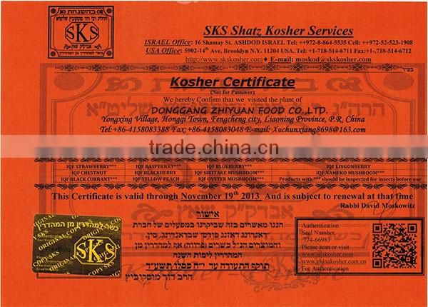 China sweet common bulk wholesale red frozen strawberries