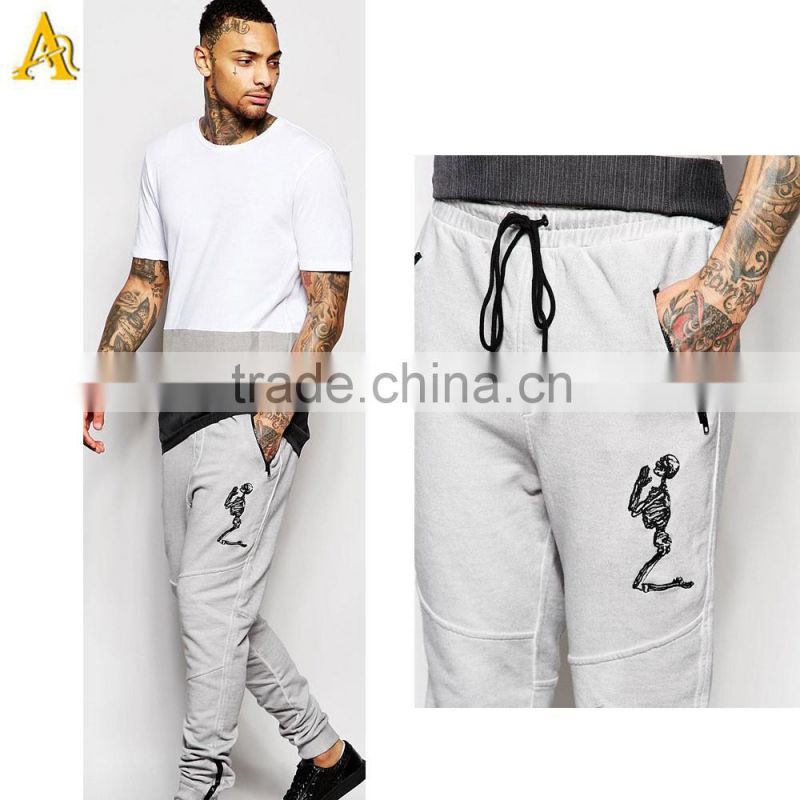 2016 New style Custom mens jogging pants wholesale blank jogger pants