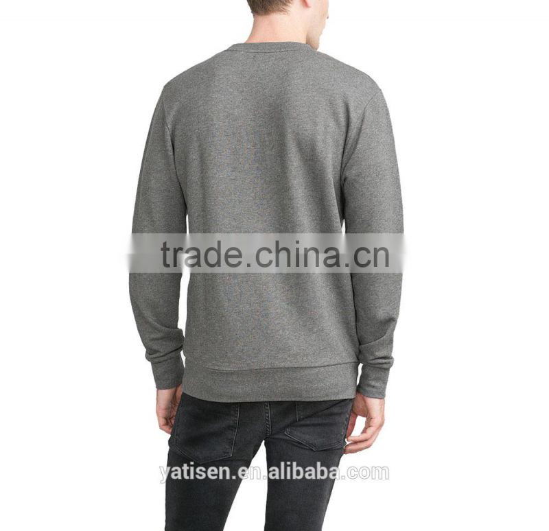 fashion design Skull embroidered sweatshirt with Round neck and Long sleeves custom logo mens hoody