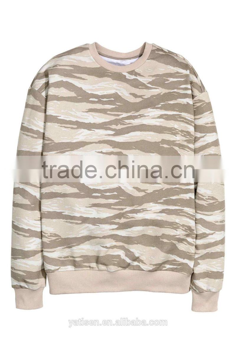sublimation camouflage printed hoodies cool custom sublimation sweatshirts for men hot selling