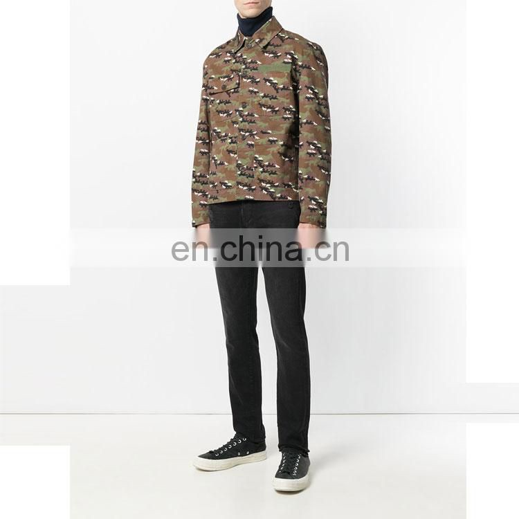 2017 New Style Hot Sale Men Jacket High Quality Multicolor Cotton Camonflage Jacket