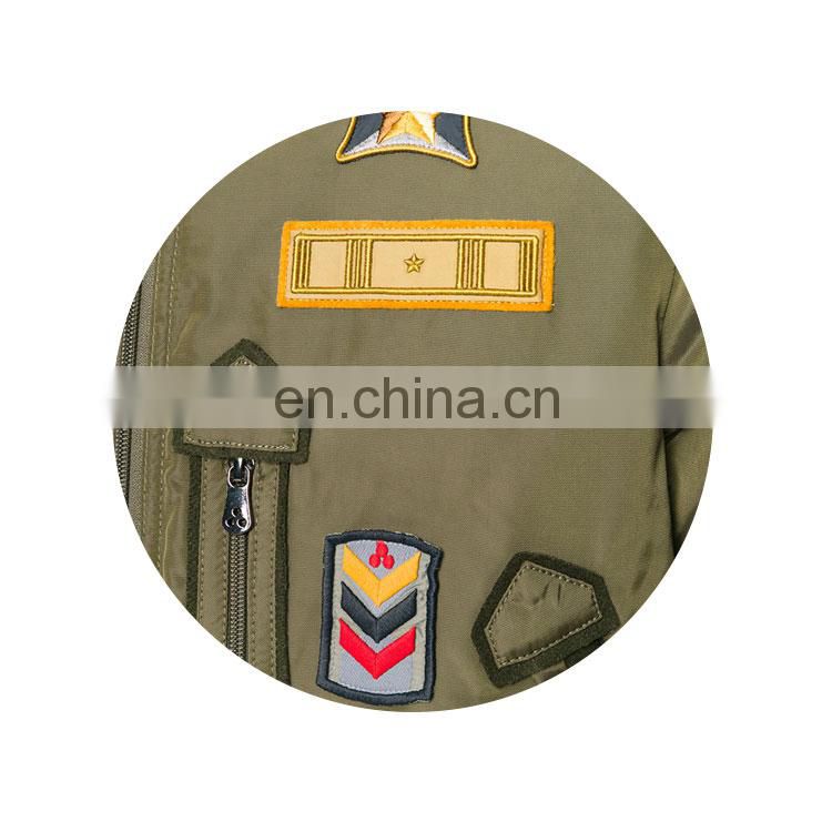 Custom Jacket Fashion Men Bomber Jacket Manufacturer From China