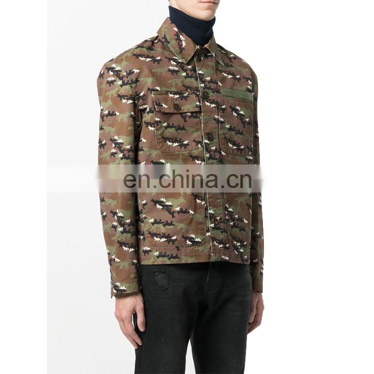 2017 New Style Hot Sale Men Jacket High Quality Multicolor Cotton Camonflage Jacket