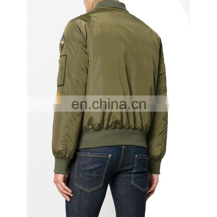 Custom Jacket Fashion Men Bomber Jacket Manufacturer From China
