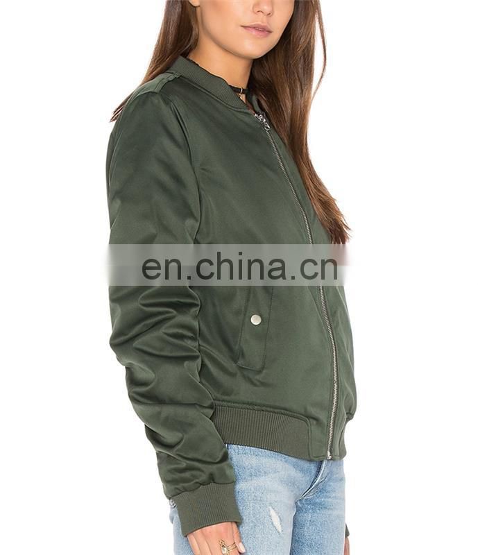 winter dresses satin bomber jackets women plus sizeladies fashion clothing winter jacket