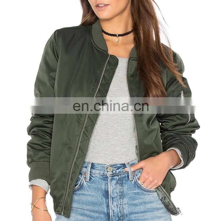 winter dresses satin bomber jackets women plus sizeladies fashion clothing winter jacket