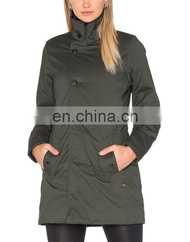 ladies green long coats women coat women blazer Jacket Women