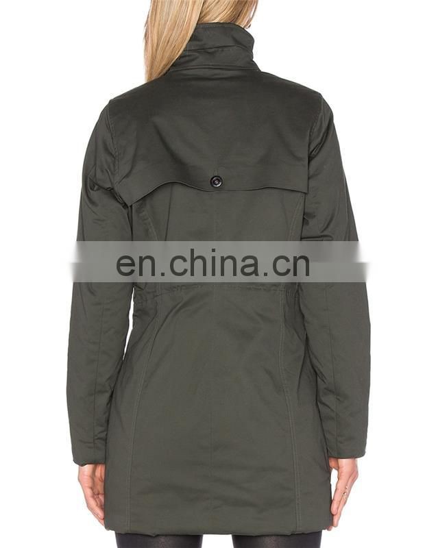 ladies green long coats women coat women blazer Jacket Women