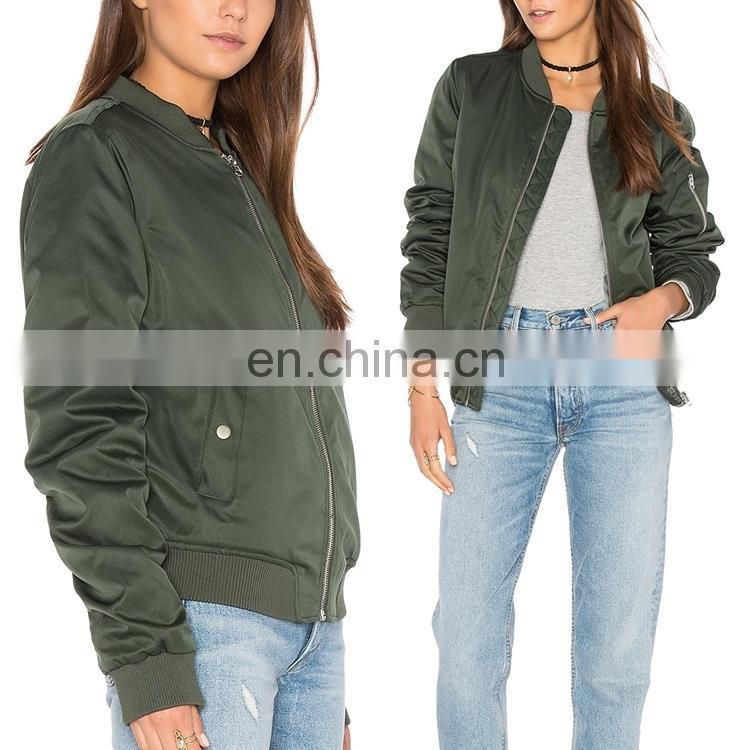 winter dresses satin bomber jackets women plus sizeladies fashion clothing winter jacket