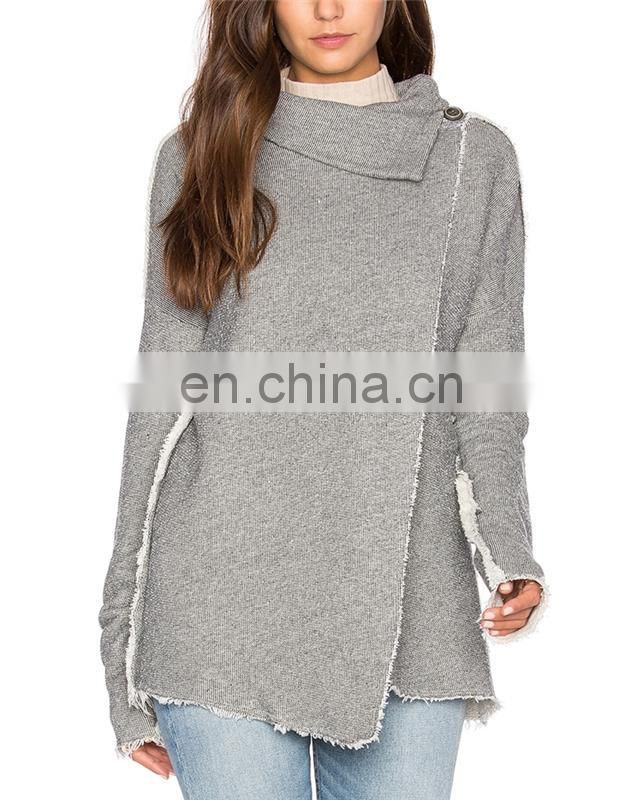 woodland winter gray women jacket women coats winter women long woolen cardigan coat