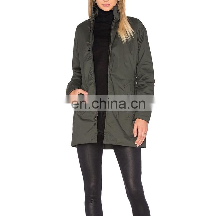 ladies green long coats women coat women blazer Jacket Women