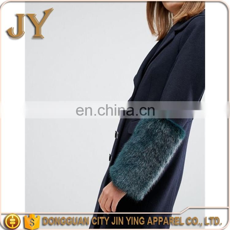 Dongguan City Garment Manufaturer Women Long Coats Cool Coats for Women Wool Mix Outwear
