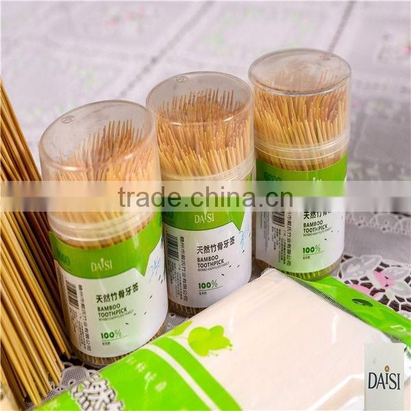 Round uniform bamboo sticks BBQ sticks and throwaway chopsticks