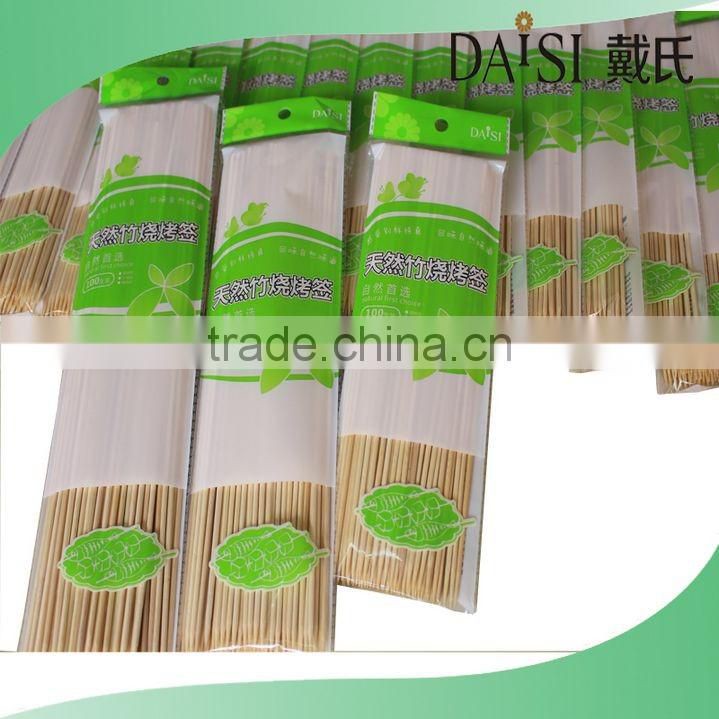 bamboo sticks barbecue skewe and joss sticks dongguan factory 100% bamboo