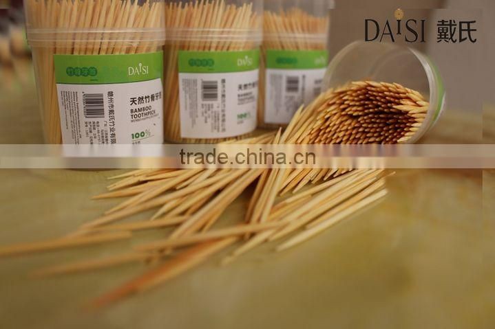 daisi high quality round tough bamboo toothpicks and throwaway chopsticks