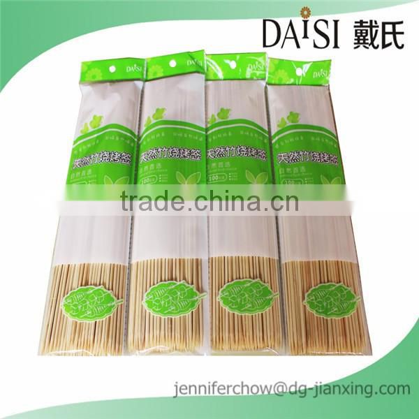 Bamboo skewer for Brazil market
