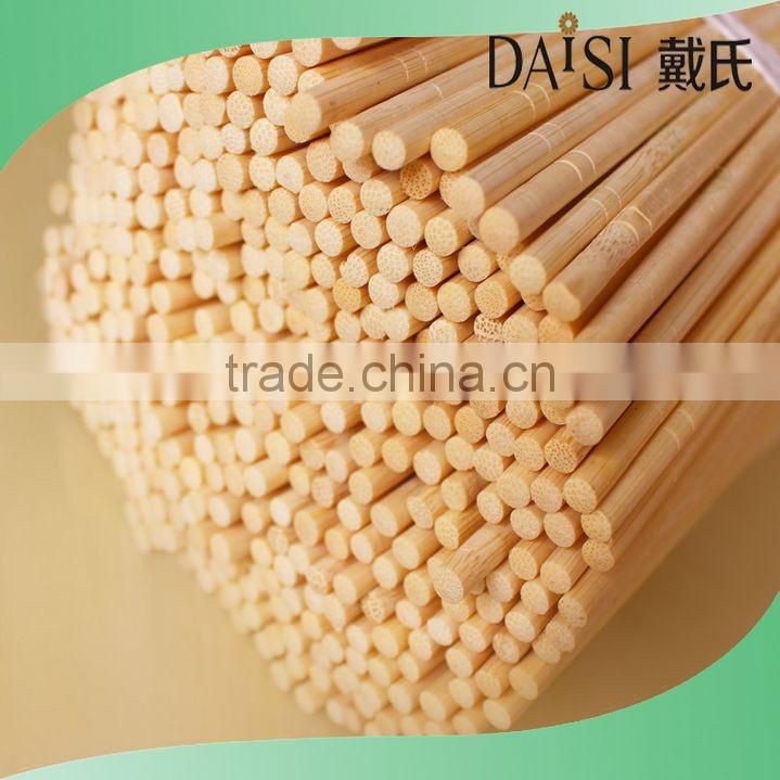 Round uniform bamboo sticks BBQ sticks and throwaway chopsticks