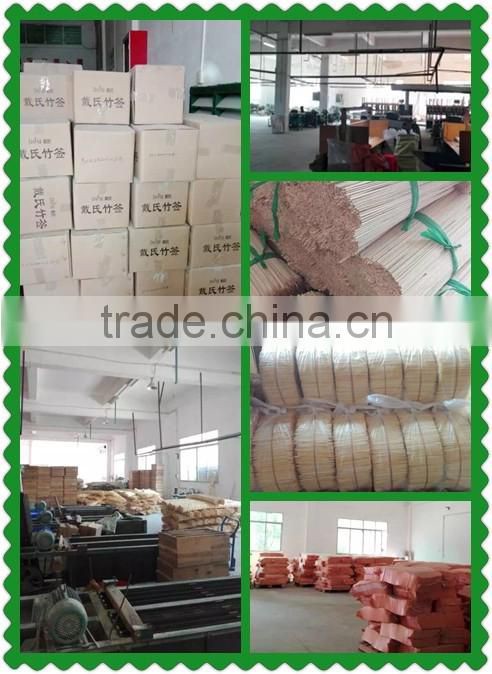 Finishing bamboo skewer