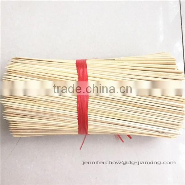 Finishing bamboo skewer