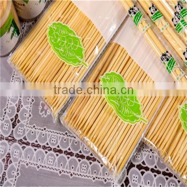 Finishing bamboo skewer