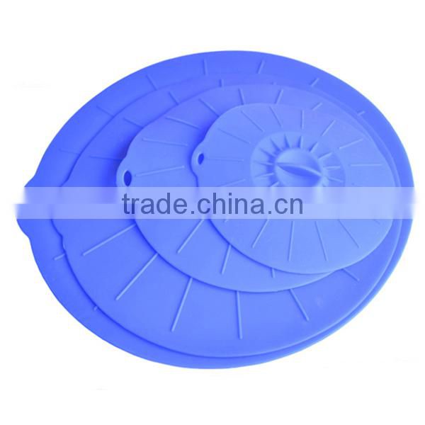 FDA Approved 4 Pack Set Silicone pyrex bowl lid