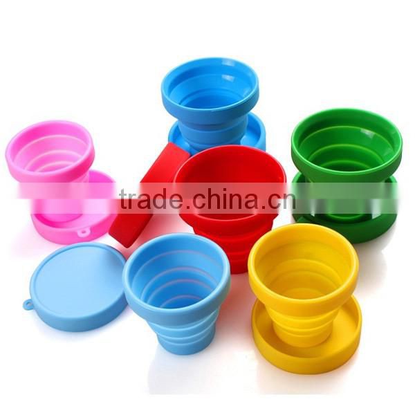 Factory wholesale FDA approved Custom Design silicone collapsible cup