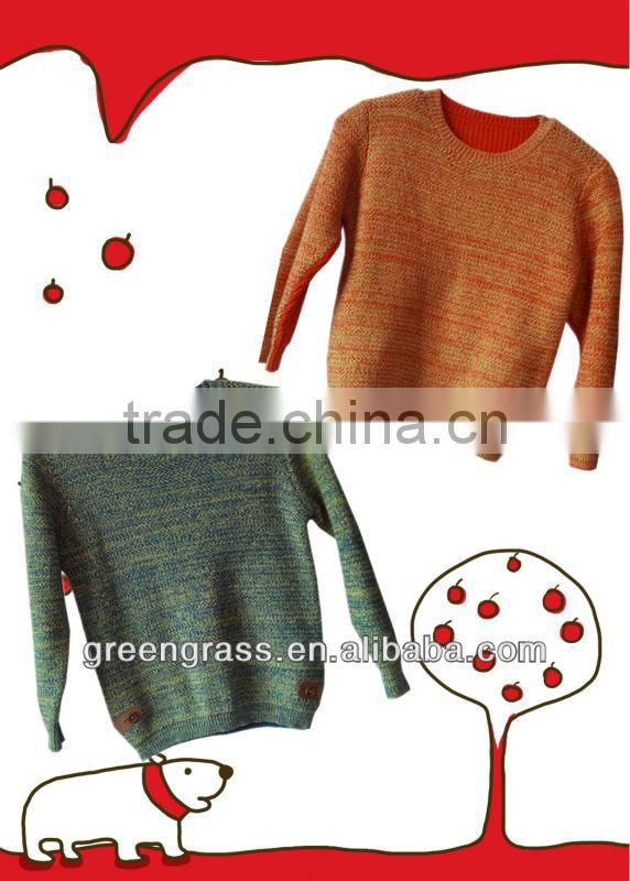 Melange Knitting sweater