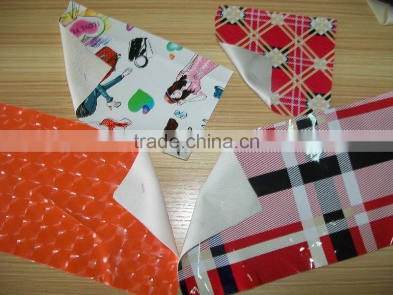 pvc leatherette stock lots for women bag and shoes