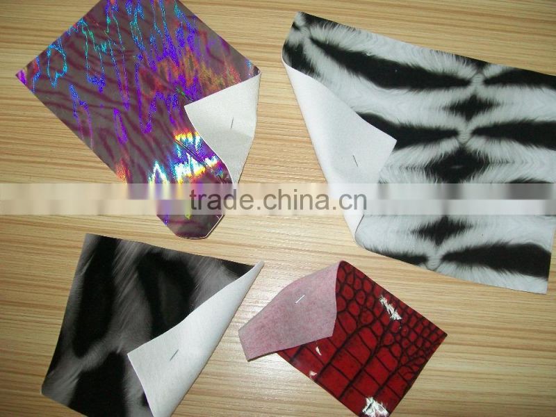 pvc leatherette stock lots for women bag and shoes