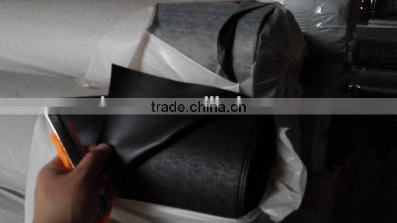 pvc leather, pvc artificial leather stocklot for bag, pvc synthetic leather stocklot