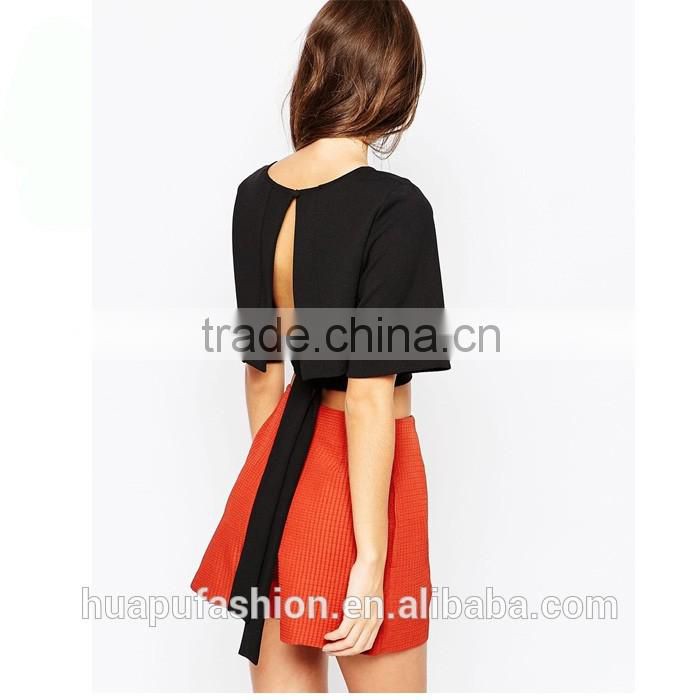 HP680079 OEM Service guangzhou garment manufacturer latest digital printing lady blouse