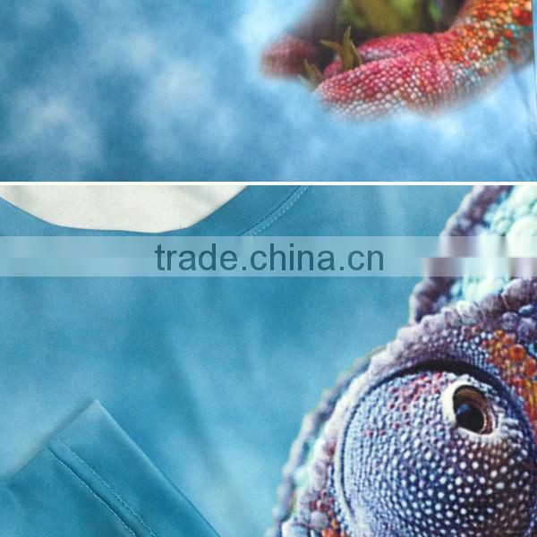 New design fashionable 3d effect animal t shirts(YCT-B0567)