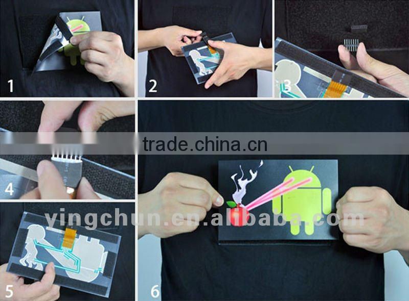 Hot sale el t shirts(YCT-A1076)