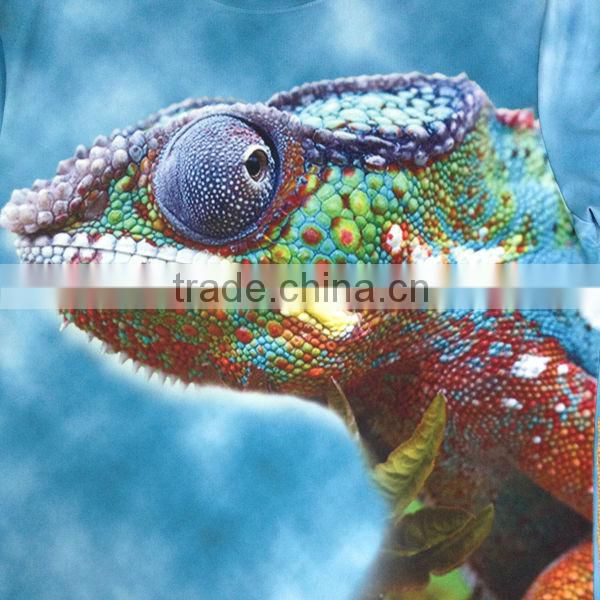 New design fashionable 3d effect animal t shirts(YCT-B0567)