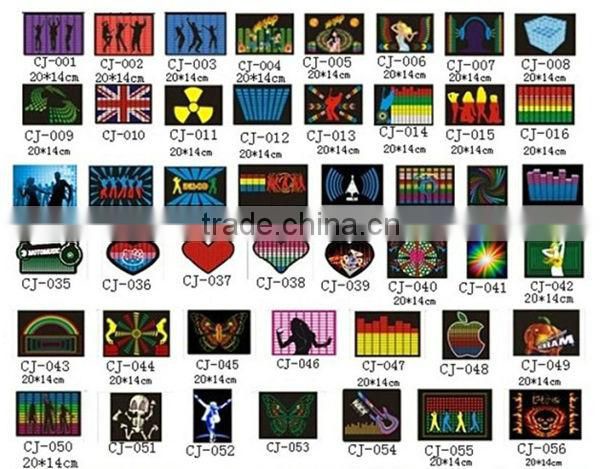 Hot! New fashion flashing led t shirt wholesale China