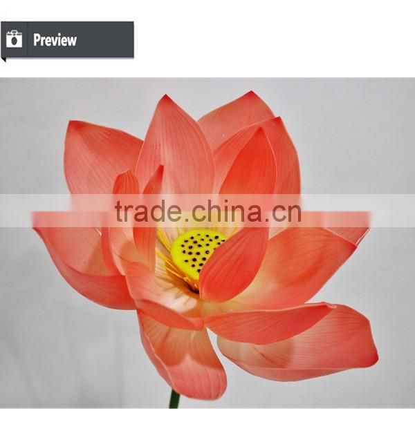 Best selling items artificial lotus flowers for wedding decoration